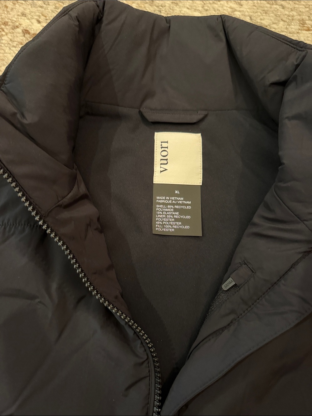 Vuori Women’s Canyon Insulated Vest - Black XL - Picture 3 of 6